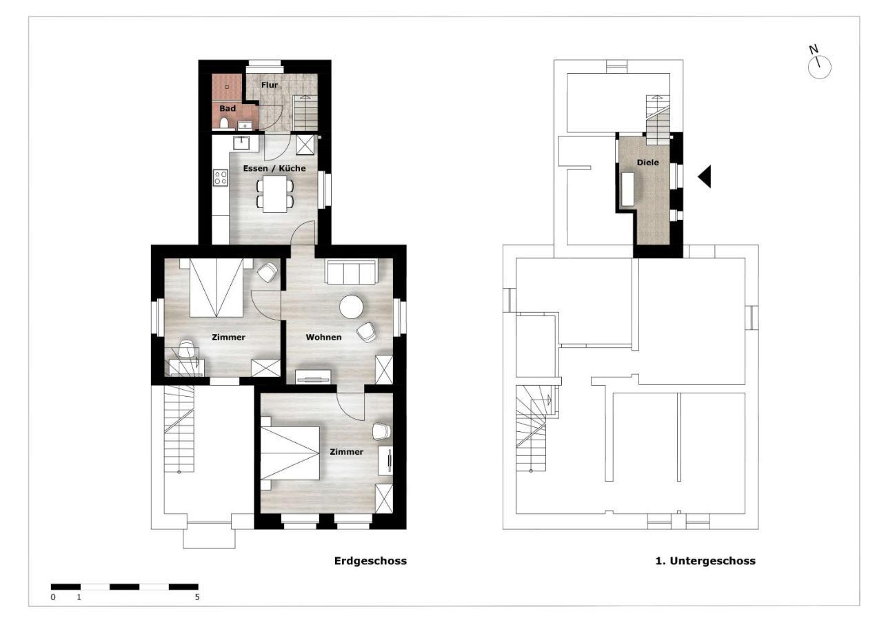 Modern Home Check-In & Chill Down Auf 65 Qm² Bochum Exteriér fotografie